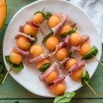 ricetta-spiedini di prosciutto e melone