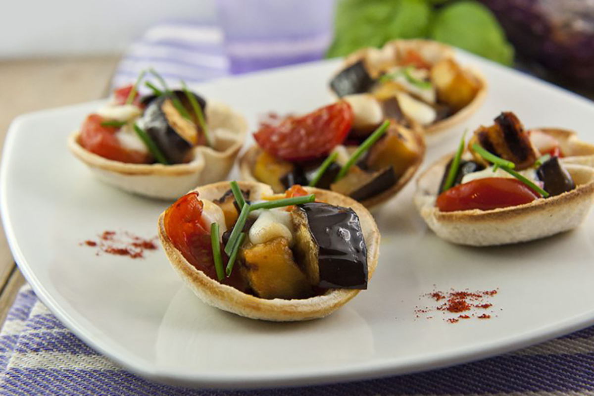 ricette con melanzane cestini melanzane scamorza