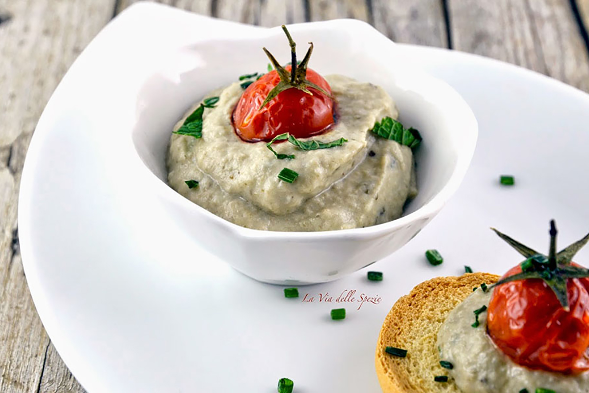 ricette con melanzane crema di melanzane