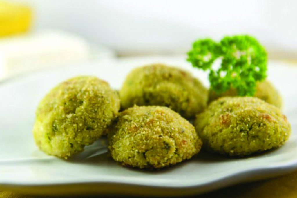 polpettine di miglio e zucchine