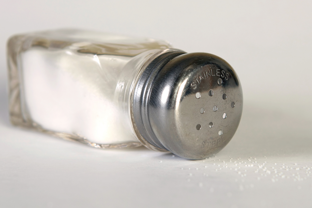 ritenzione idrica, eliminare il sale