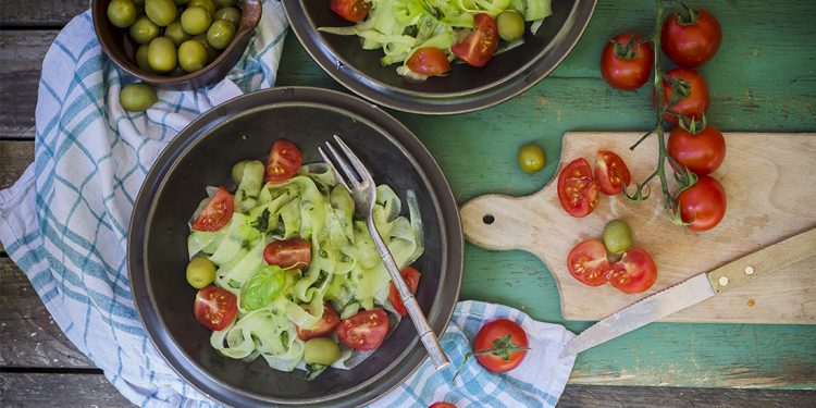 tagliatelle di cetriolo