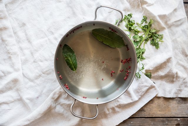 giardiniera foglie alloro