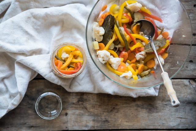 giardiniera preparazione verdure