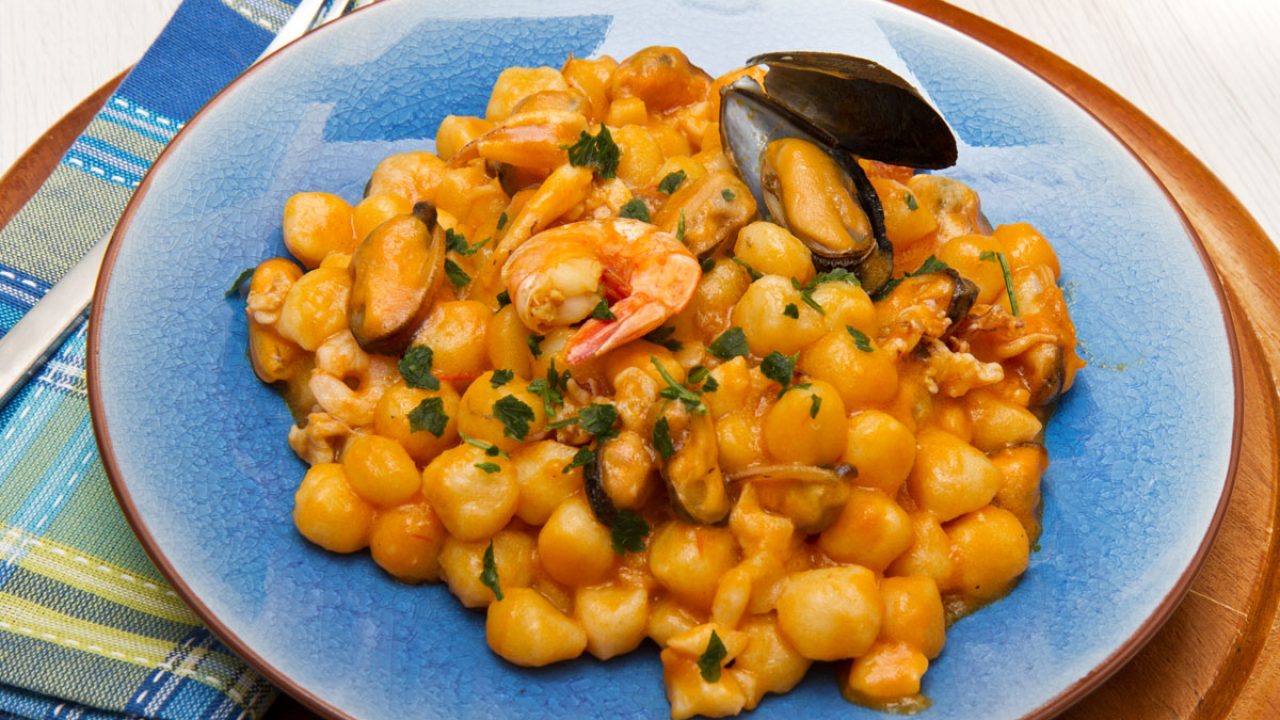 Gnocchi Ai Frutti Di Mare E Pomodorini Ricette Light Melarossa