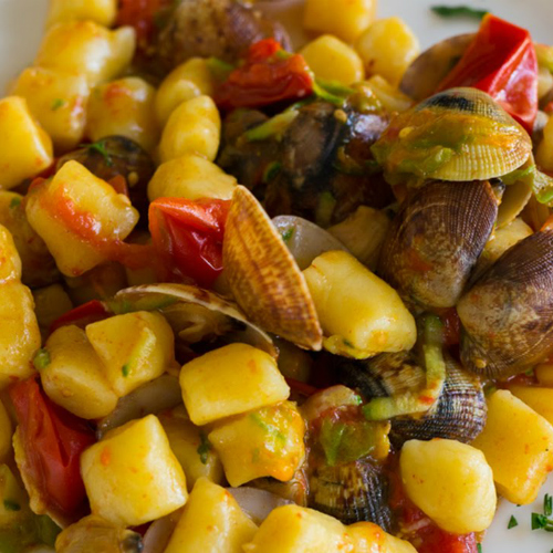 gnocchi ai frutti di mare