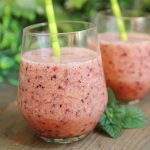 smoothie di fragola e anguria