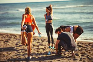Tonificazione muscolare al mare: esercizi per  avere un corpo scolpito