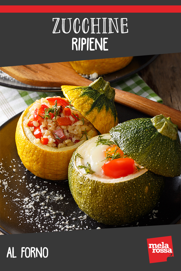 Zucchine ripiene al forno ricetta