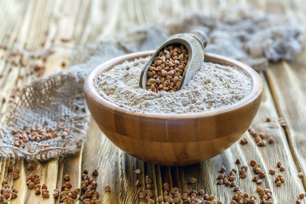 Farina di grano saraceno fatta in casa