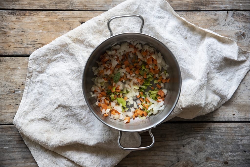 fusilli con ragu di tempeh seconda