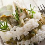 risotto carciofi light