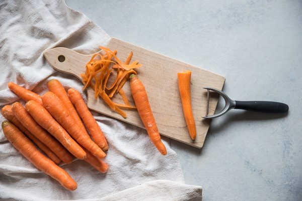 carote in agrodolce pela verdure