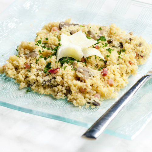 cous cous con funghi ricetta