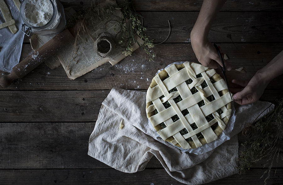 crostata zucca strisce