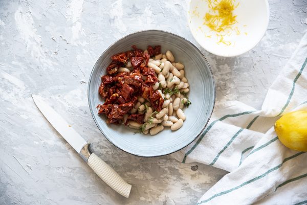 pasta fredda con cannellini quattro