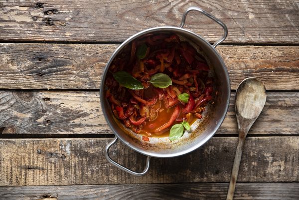 pasta fredda crema di pomodori tre