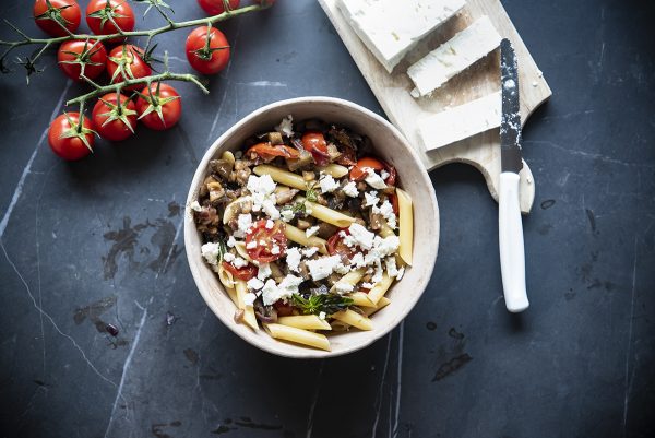 pasta fredda melanzane sei