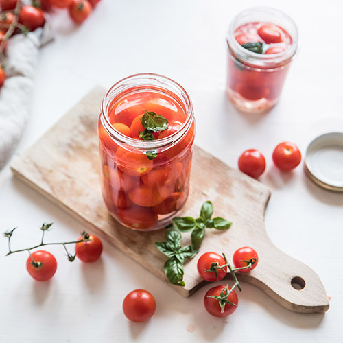 pomodorini in salamoia ricetta