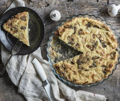 ricetta gateau patate funghi