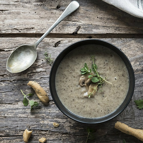 ricetta vellutata funghi