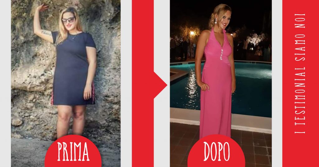 Chiara, 21 chili persi con la dieta melarossa