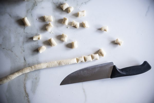 gnocchi all acqua filoncini taglia