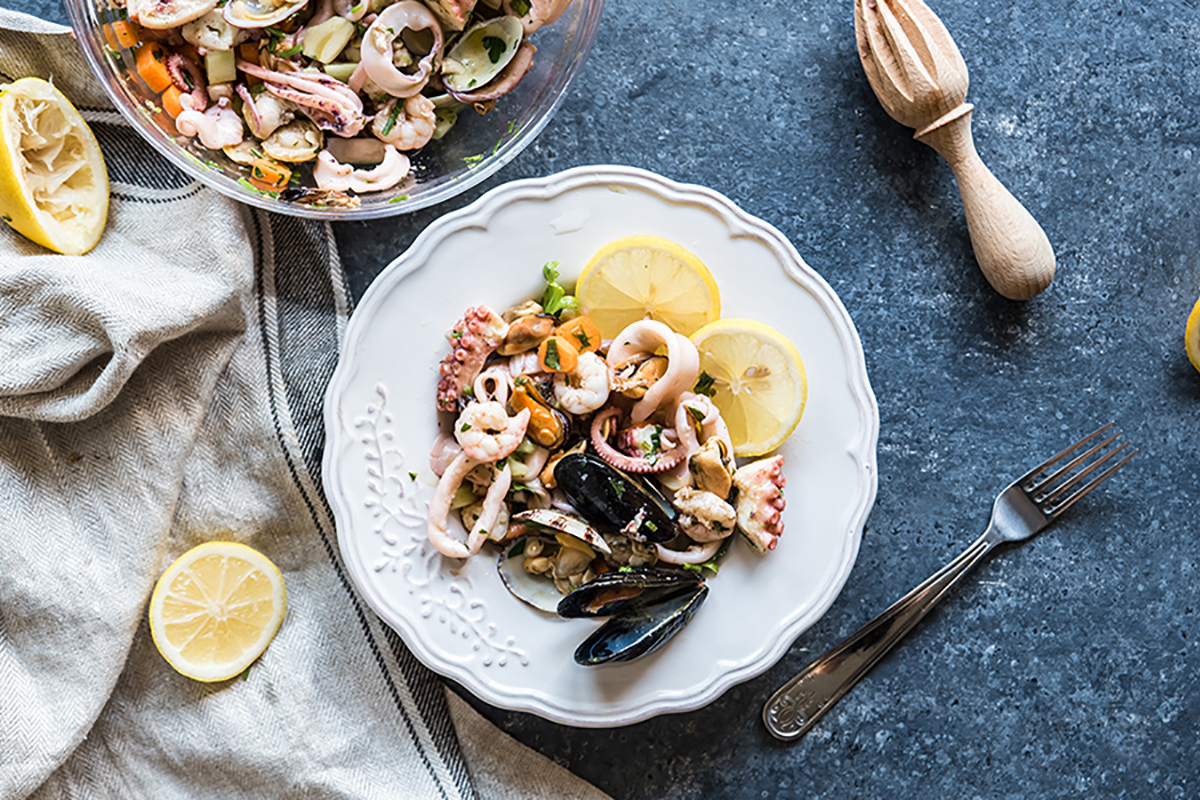 ricette di pesce insalata di mare