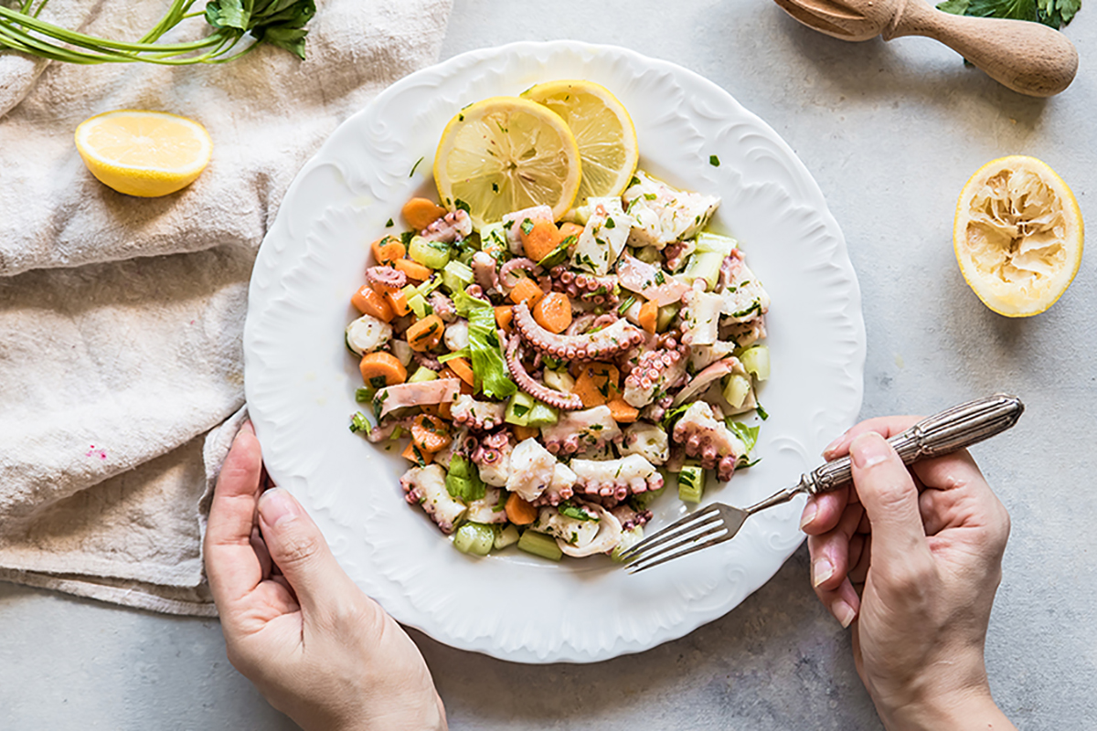 ricette di pesce insalata di polpo