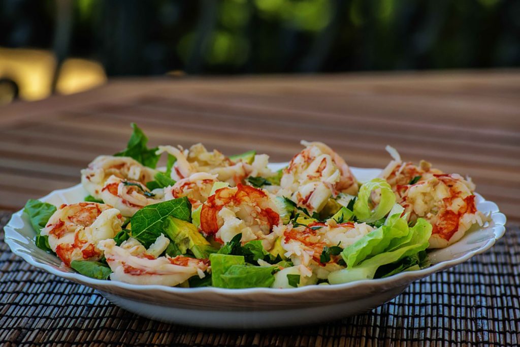 ricette di pesce gamberi alla catalana