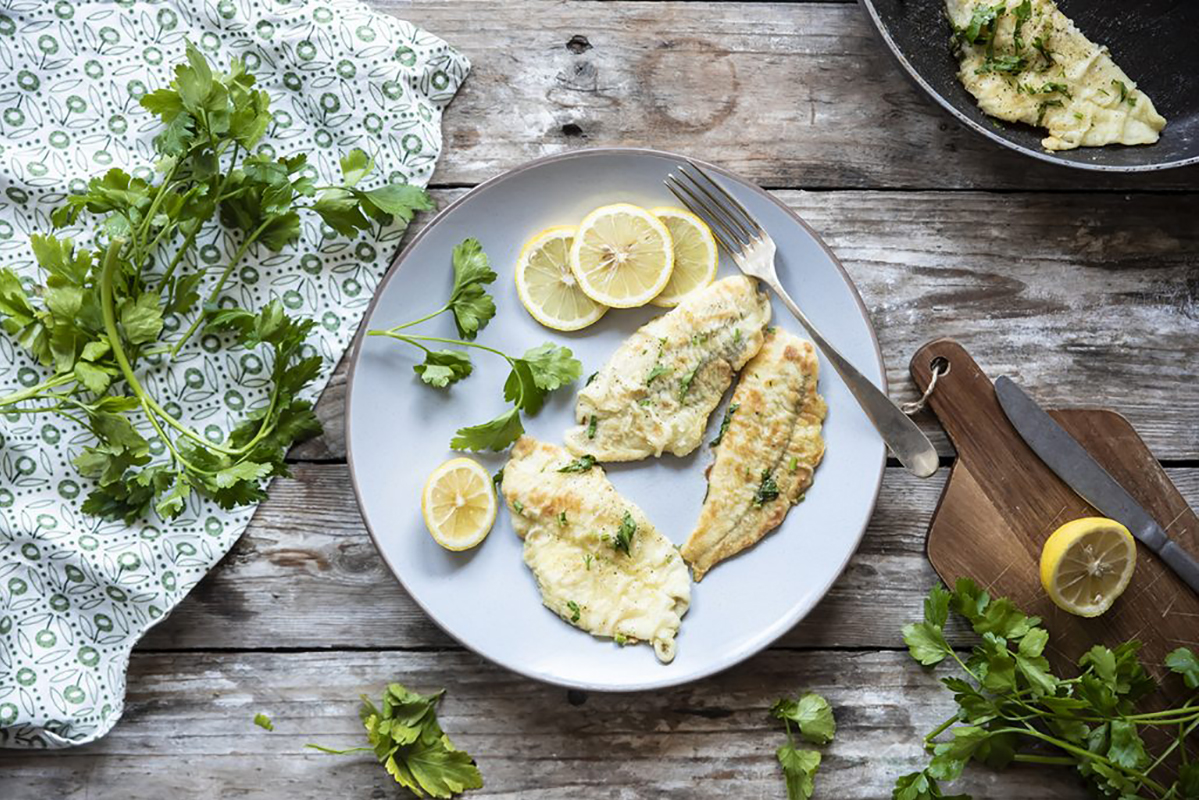 ricette di pesce platessa alla mugnaia