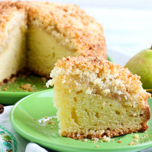 torta pere cocco