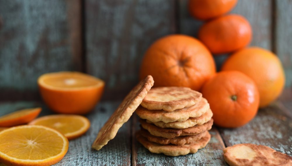 biscotti per il tè alle clementine