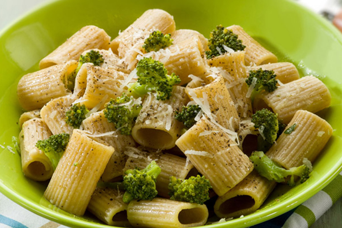 maccheroni con broccoli gratinati ricetta