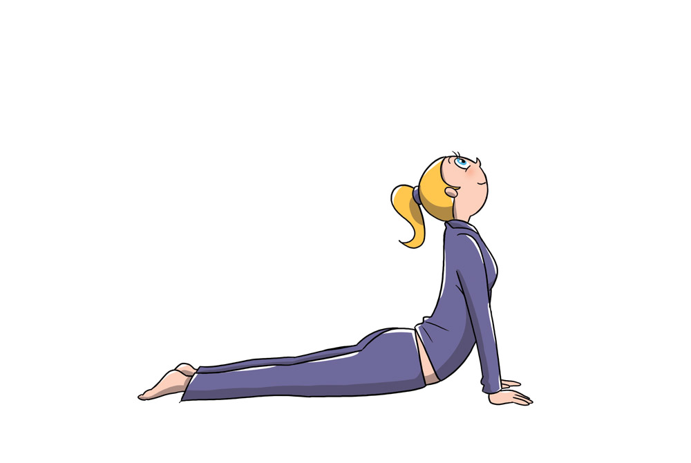 saluto al sole: Urdhva Mukha Svanasana