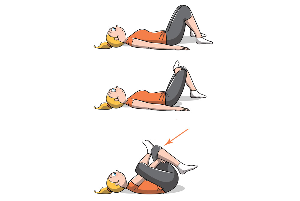 stretching: muscolo piramidale 