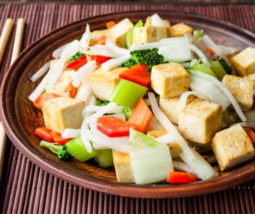tofu verdura