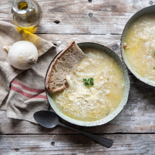 ricetta zuppa di cipolle