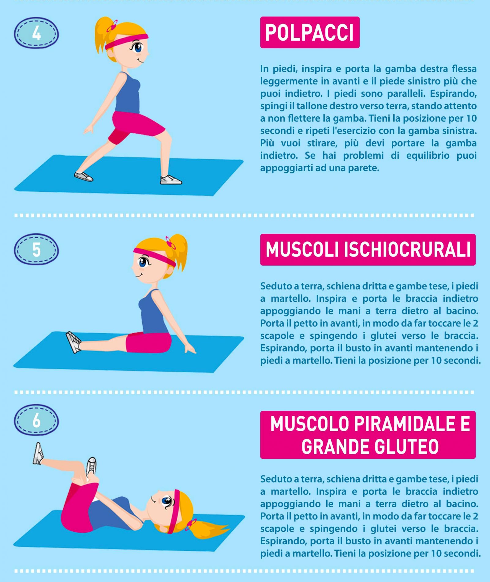 Stretching: benefici