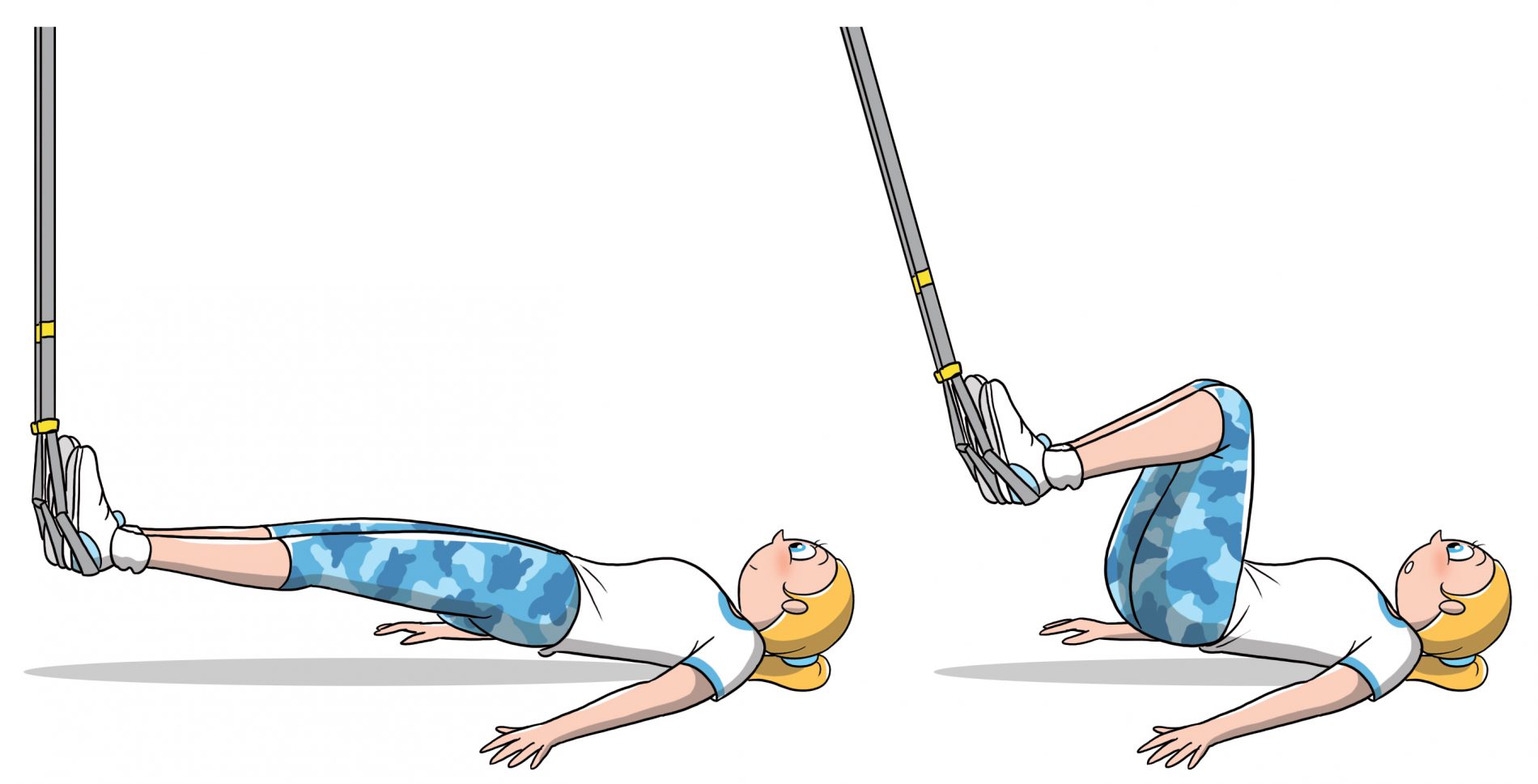 TRX: allenamento glutei