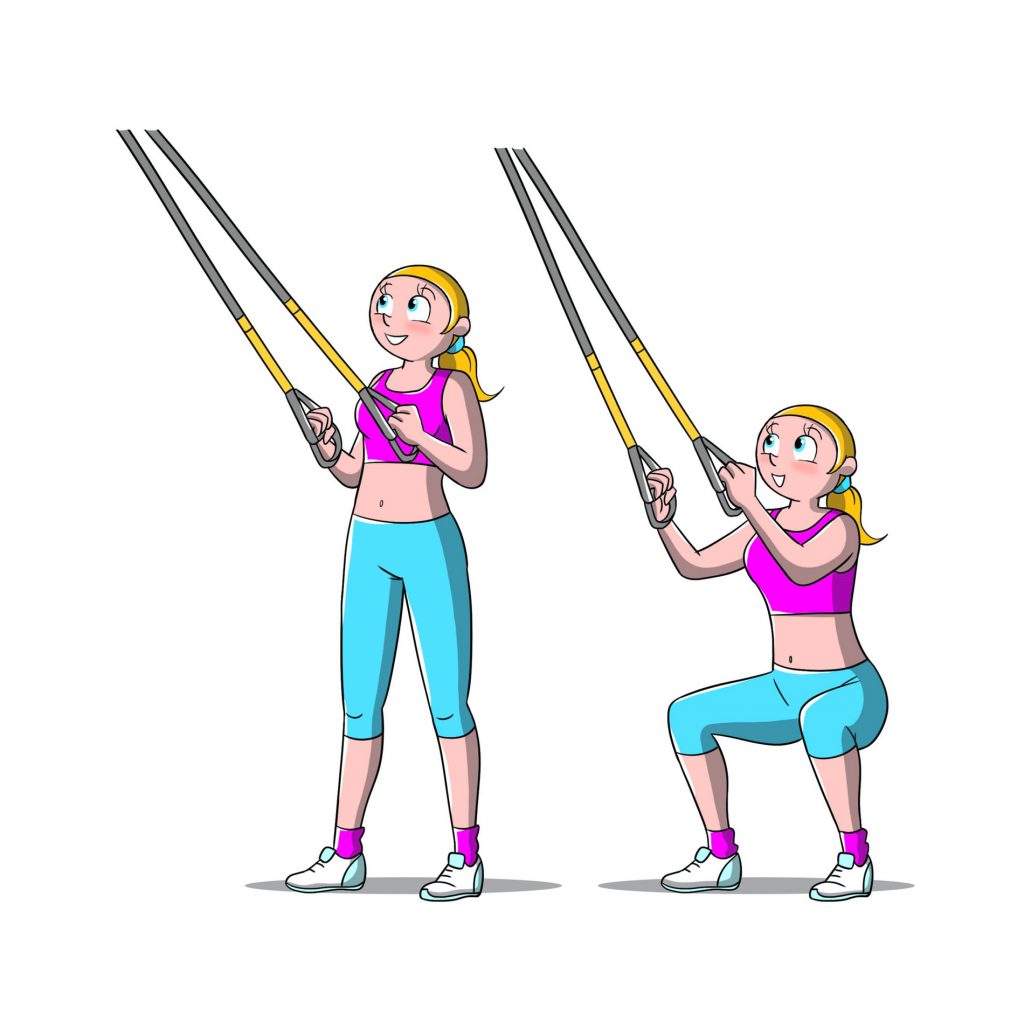 Trx-squat
