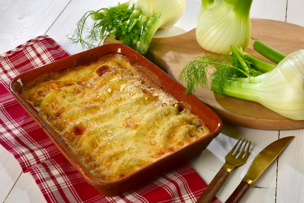 Finocchio gratin