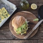 panino con frittata di erbette al forno