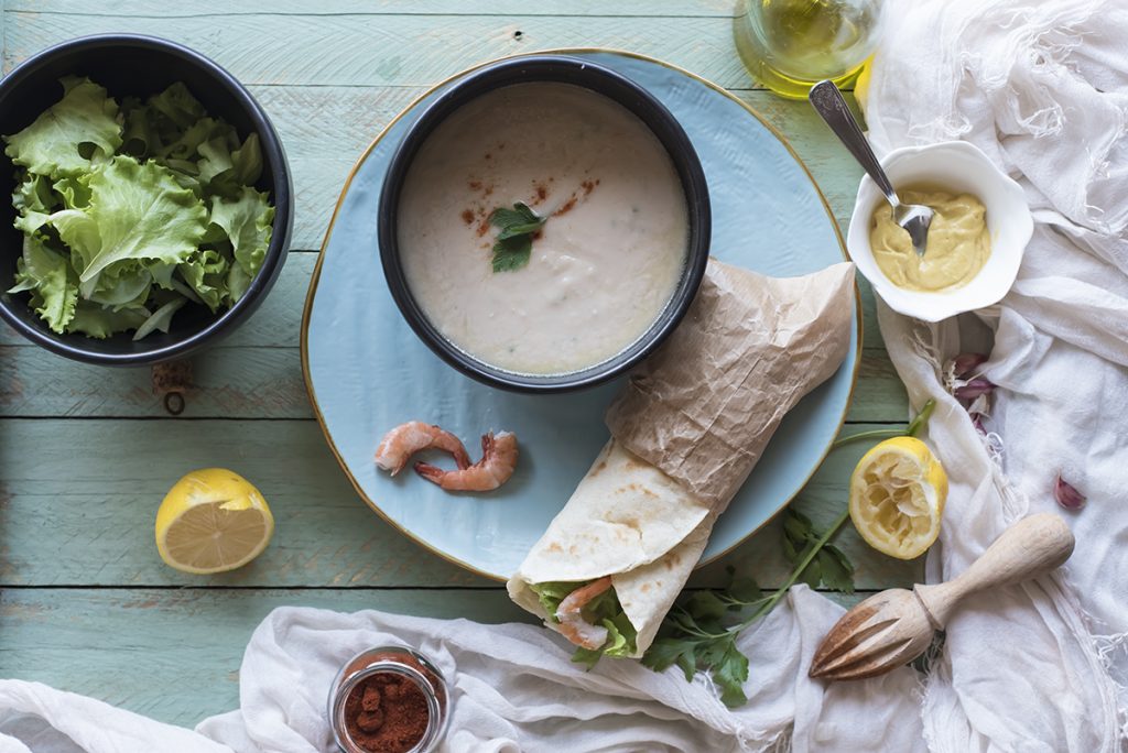 piadina cannellini gamberetti