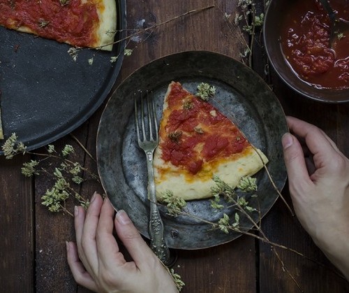 pizza marinara