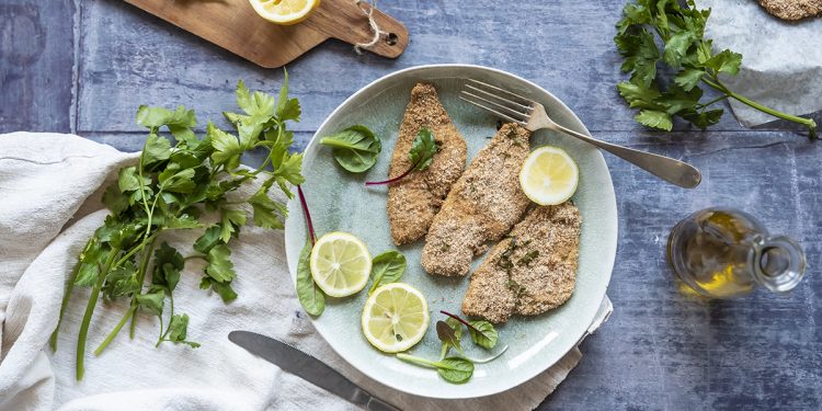 platessa panata al forno