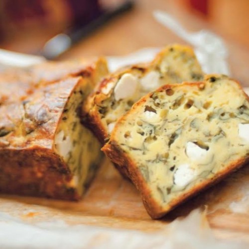 plumcake di feta e spinaci