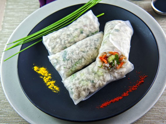 ricette cinesi: involtini di granchio