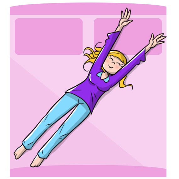 stretching da fare a letto