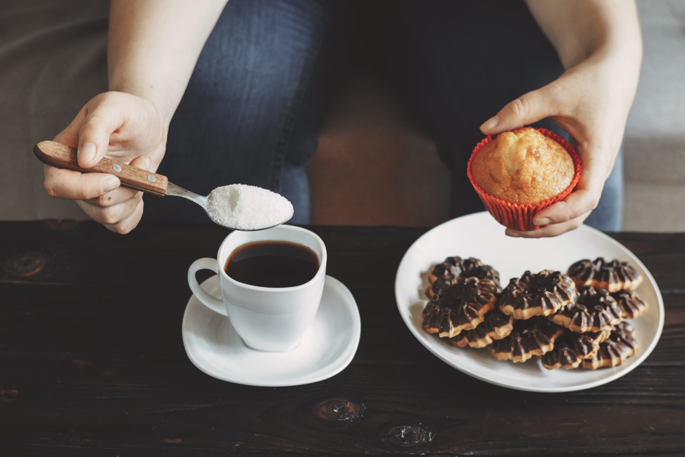 zuccheri nascosti, il caffè e le merende